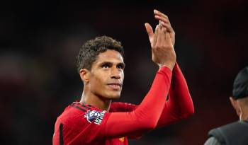 El exjugador, Raphael Varane, mientras vestía los colores del Manchester United.