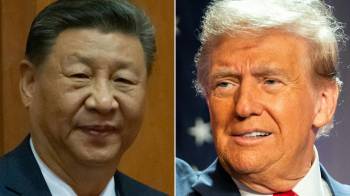 La agencia china de noticias Xinhua ha informado de que Xi ha aprovechado para felicitar una vez más a Trump.