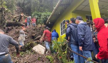 Hasta 18 familias han perdido sus hogares por las inclemencias del clima en Chiriquí.