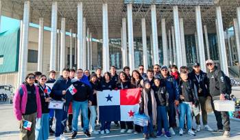 La delegación de Panamá la integran 31 personas entre estudiantes y tutores.