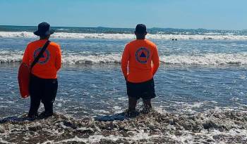 Personal del Sinaproc en alerta ante posible intensificación del viento ocasionando oleajes frecuentes o mar picado.