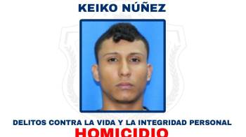 Ficha de captura de Keiko Núñez, por parte, de la Policía Nacional.