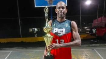 El jugador de baloncesto Ricardo Yearwood.