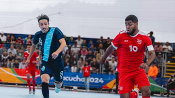 La Selección Nacional de Futsal de Panamá enfrentó a Guatemala por la medalla de oro en los I Juegos Bolivarianos del Bicentenario Ayacucho 2024.