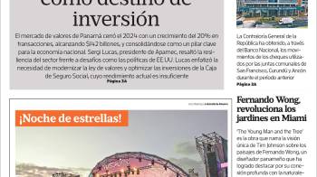 Portada del impreso del 16 de febrero de 2025