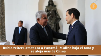 Rubio y Mulino discuten por más de dos horas sobre el Canal de Panamá