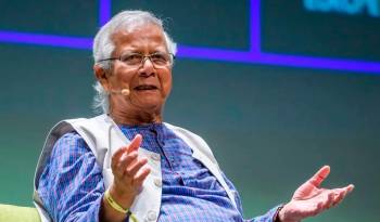 Muhammad Yunus, líder interino de Bangladesh.