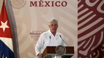 Foto de archivo del presidente de Cuba, Miguel Díaz-Canel.