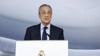 Fotografía de archivo de Florentino Pérez, presidente del Real Madrid.