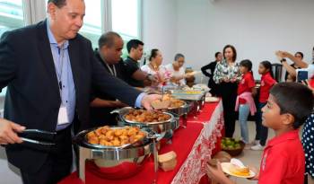 En la degustación el personal del ITSE presentó unos ocho platillos elaborados a base de harina de pescado.