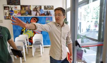 Foto archivo- El diputado de Sumar Íñigo Errejón, antes de una rueda de prensa.