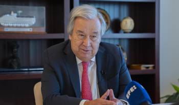 El secretario general de Naciones Unidas, António Guterres