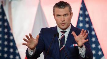 El secretario de Defensa de Estados Unidos, Pete Hegseth, en una fotografía de archivo.