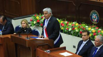 El presidente de la República de Panamá, José Raúl Mulino.