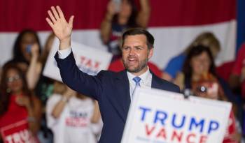 El candidato republicano a vicepresidente estadounidense, JD Vance.