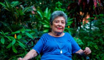 Claribel Alegría, autora centroamericana y la homenajeada de esta edición de Centroamérica Cuenta.