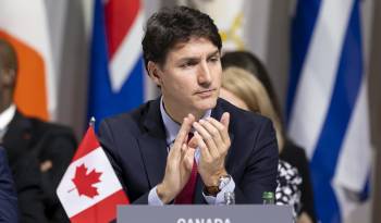 Fotografía de archivo en donde aparece el primer ministro de Canadá, Justin Trudeau.