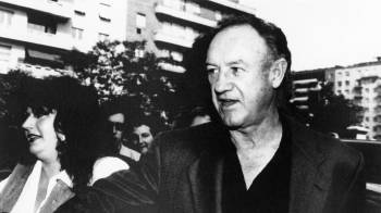 Fotografía de archivo del actor estadounidense Gene Hackman, invitado a participar en la ceremonia de entrega de los premios 'Telegatto', a su llegada al hotel Principe di Savoia, en Milán.