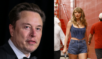 Fotos de archivo de AFP de Elon Musk y Taylor Swift.