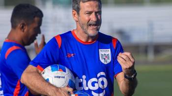 Thomas Christiansen, entrenador de la selección de fútbol de Panamá