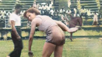 Judith Caballero fue la más completa atleta de su época, acaparando honores en atletismo, ciclismo y baloncesto.