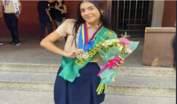 Laurianny Cedeño, una de las adolescentes detenidas en Venezuela.