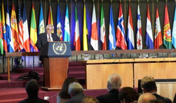 El secretario de la Comisión Económica de América Latina (Cepal), José Manuel Salazar-Xirinachs, revisó las perspectivas económicas de la región en una conferencia de prensa.