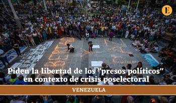 Venezolanos piden la libertad de los “presos políticos” en contexto de crisis poselectora