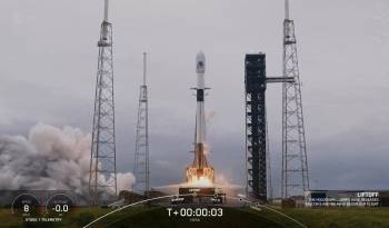 Lanzamiento de la misión espacial Hera desde la Estación de la Fuerza Espacial de Cabo Cañaveral.