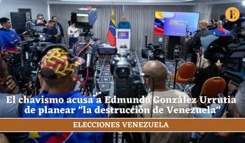 El chavismo acusa a Edmundo González Urrutia de planear “la destrucción de Venezuela”