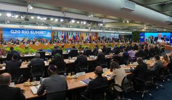 Líderes del mundo reunidos en la Cumbre del G20.Presidencia De México.