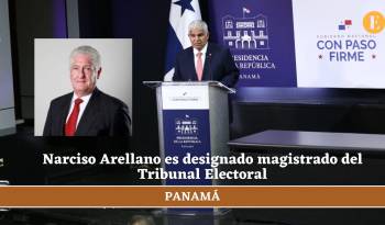 Narciso Arellano es designado magistrado del Tribunal Electoral