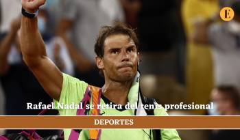 Rafael Nadal se retira del tenis profesional