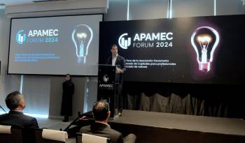 Sergi Lucas, presidente de Apamec, durante el APAMEC Forum 2024.