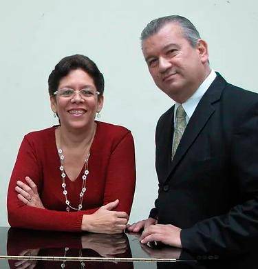 Luis Troetsch junto a su esposa Margarita.