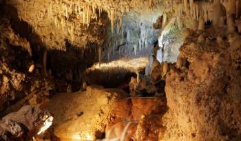 La caverna subterránea mide 2,3 kilómetros.