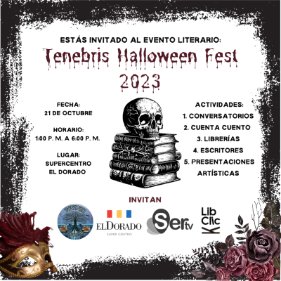 Tenebris Halloween Fest nace como una idea de realizar una actividad por motivo del aniversario del club de lectura.