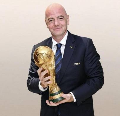 El presidente de la FIFA, Gianni Infantino.