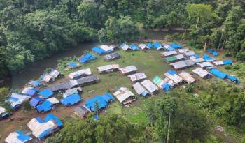 Este campamento, según las investigaciones preliminares, era utilizado como centro de acopio para los migrantes.