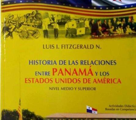 Portada del libro ‘Historia de las Relaciones de Panamá con EE.UU.’.