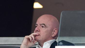 El presidente de la FIFA, Gianni Infantino.