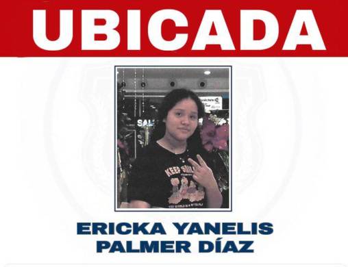 La desaparición de Ericka Palmer Díaz activó una Alerta Amber.