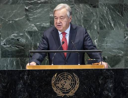 El secretario general de la ONU, António Guterres