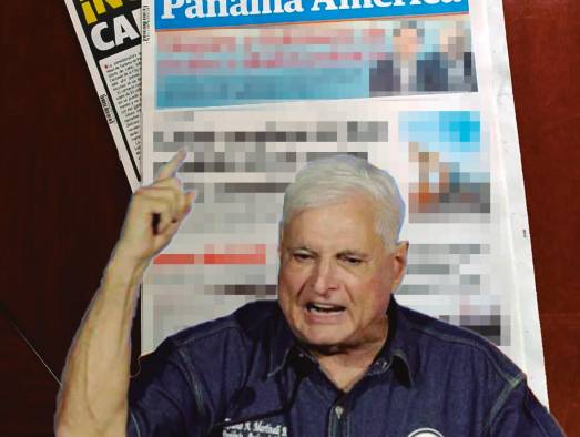 Ejemplares de los periódicos de Epasa, editorial comprada por el expresidente Martinelli.