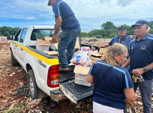 Destrucción de productos vencidos en Herrera.