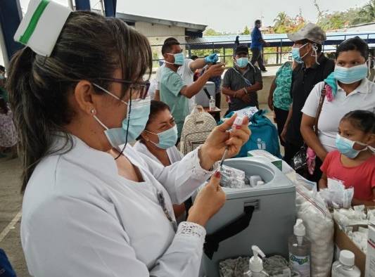 Jornada de vacunación contra la influenza.