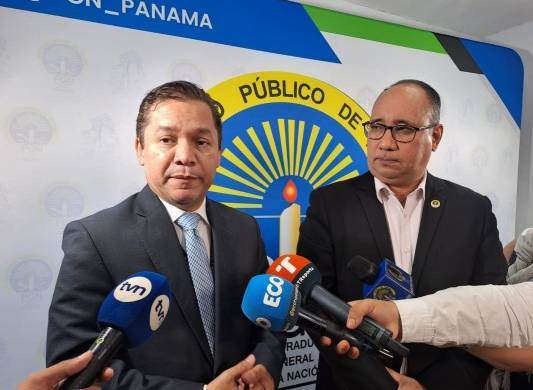 Fiscales Anticorrupción Edwin Juaréz y Aurelio Vásquez.