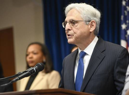 El fiscal general de Estados Unidos, Merrick Garland