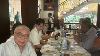 Este almuerzo fue un día después que Torrijos apoyo a Mulino frente a las amenazas de Trump de recuperar el Canal de Panamá.