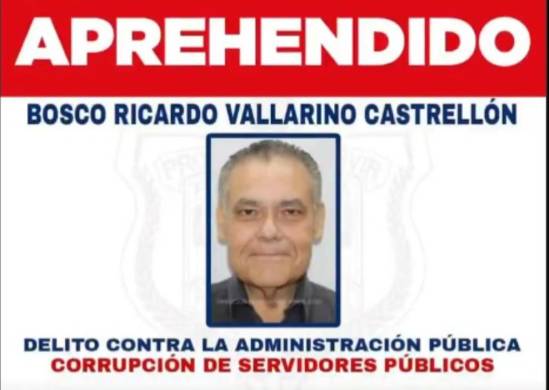 Vallarino se encontraba prófugo de la justicia.